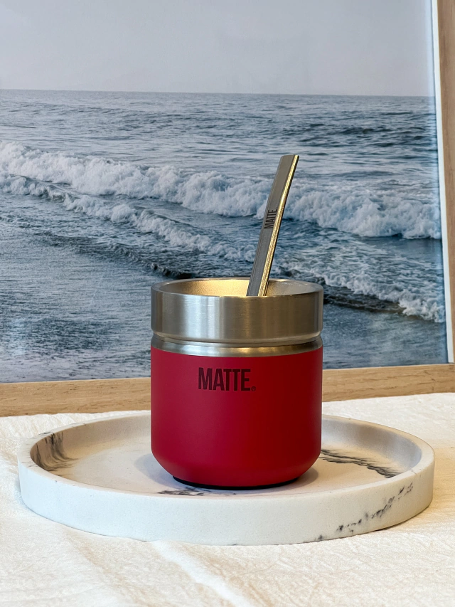 MATE + BOMBILLA DS PRO SCARLET